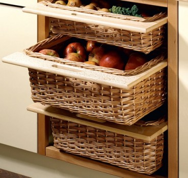 Add Natural Charm with Wicker Baskets