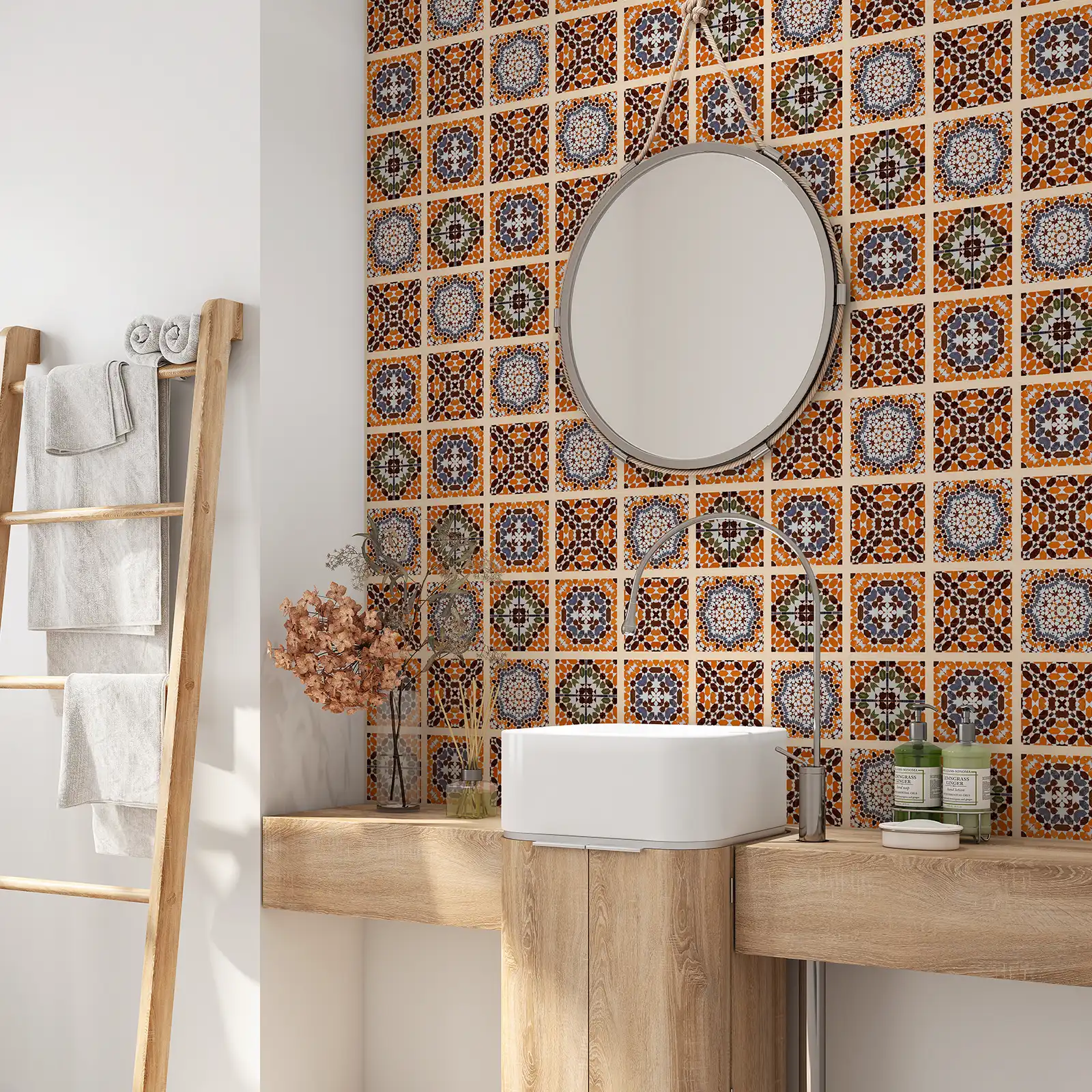 Moroccan Wall Tiles for Bathrooms  Shop Geometric Tiles at Material Depot