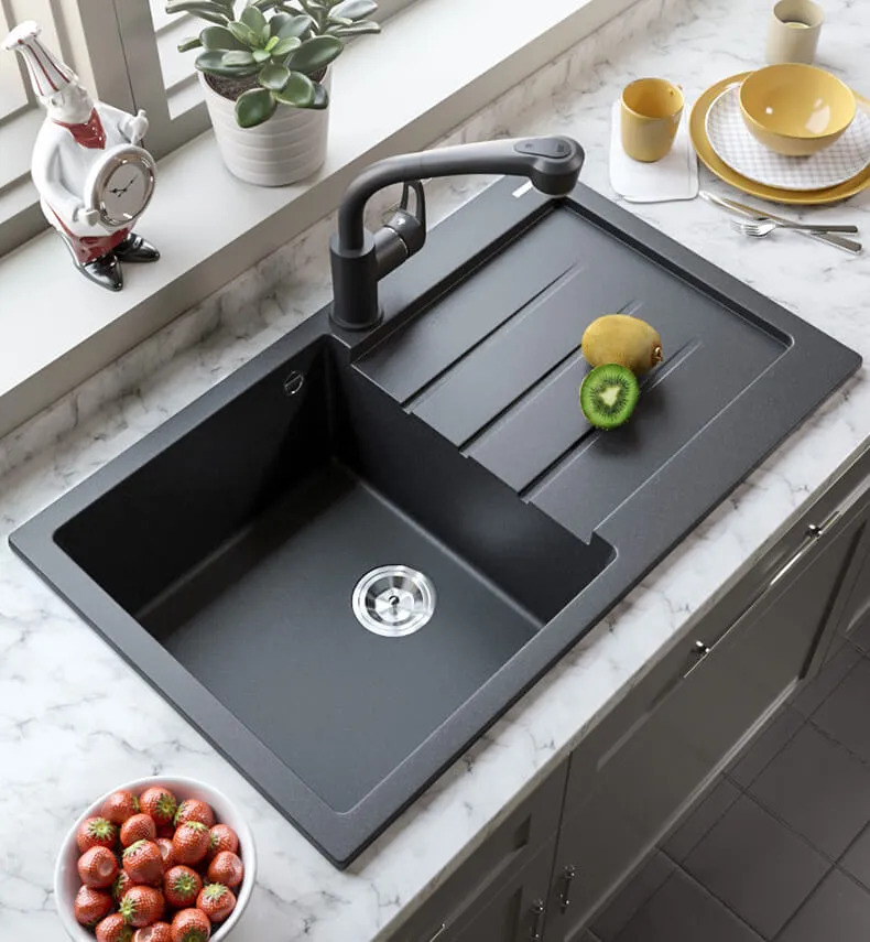 Premium Quartz Sinks For Exceptional Style Material Depot   Kitchen Quartz Sinks 