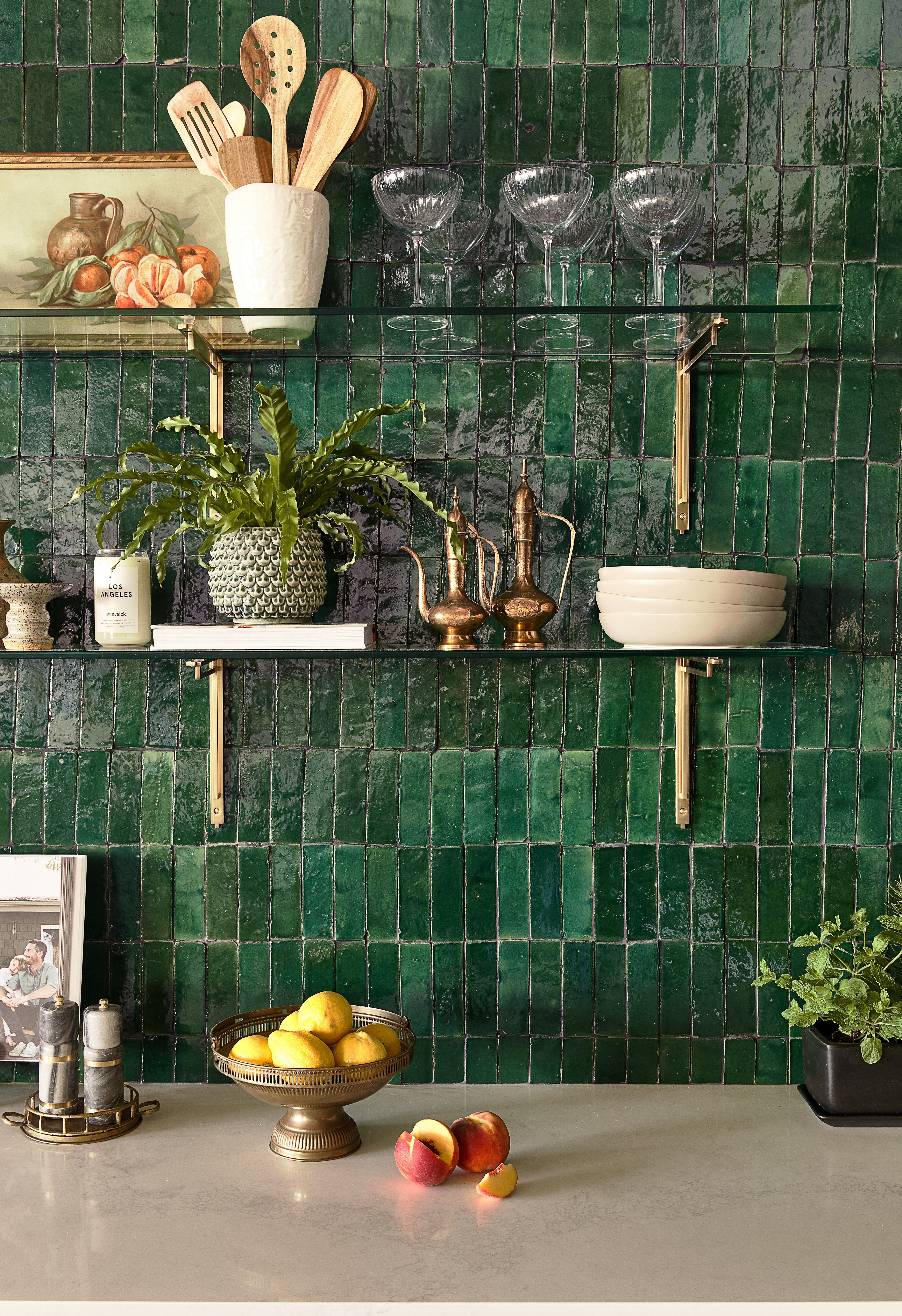 Green Tiles - Affordable Interior Design Options | Material Depot